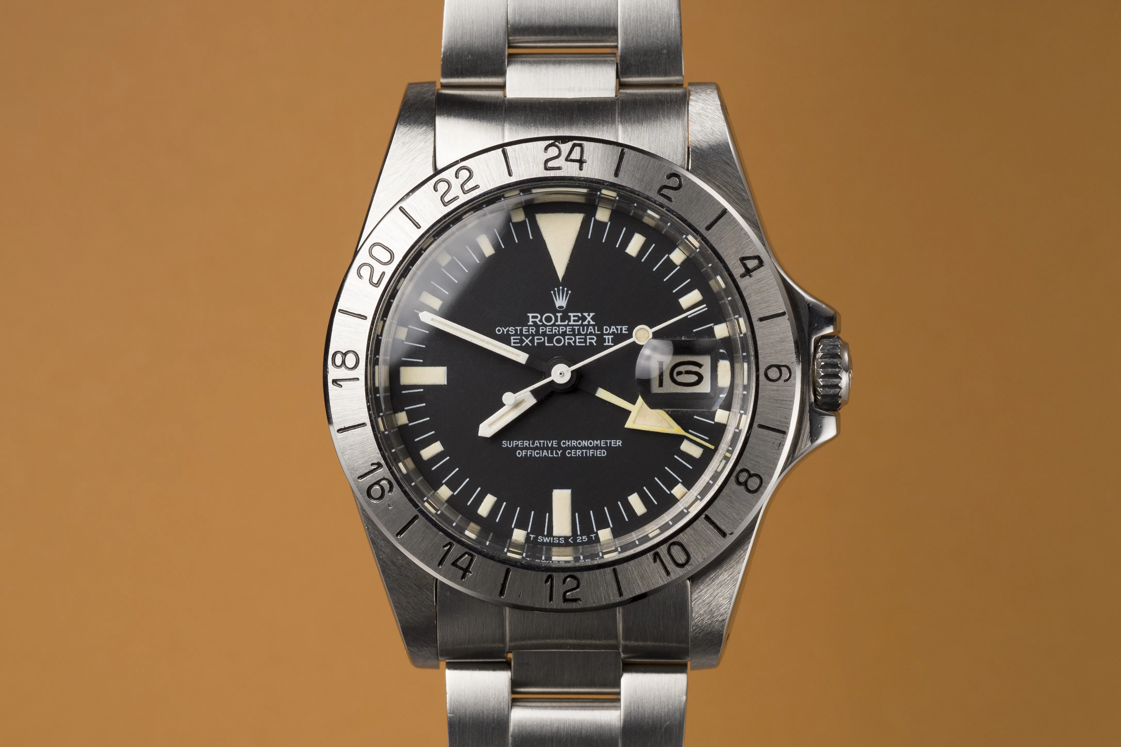 Rolex Explorer II 1655 40mm Stainless steel Black