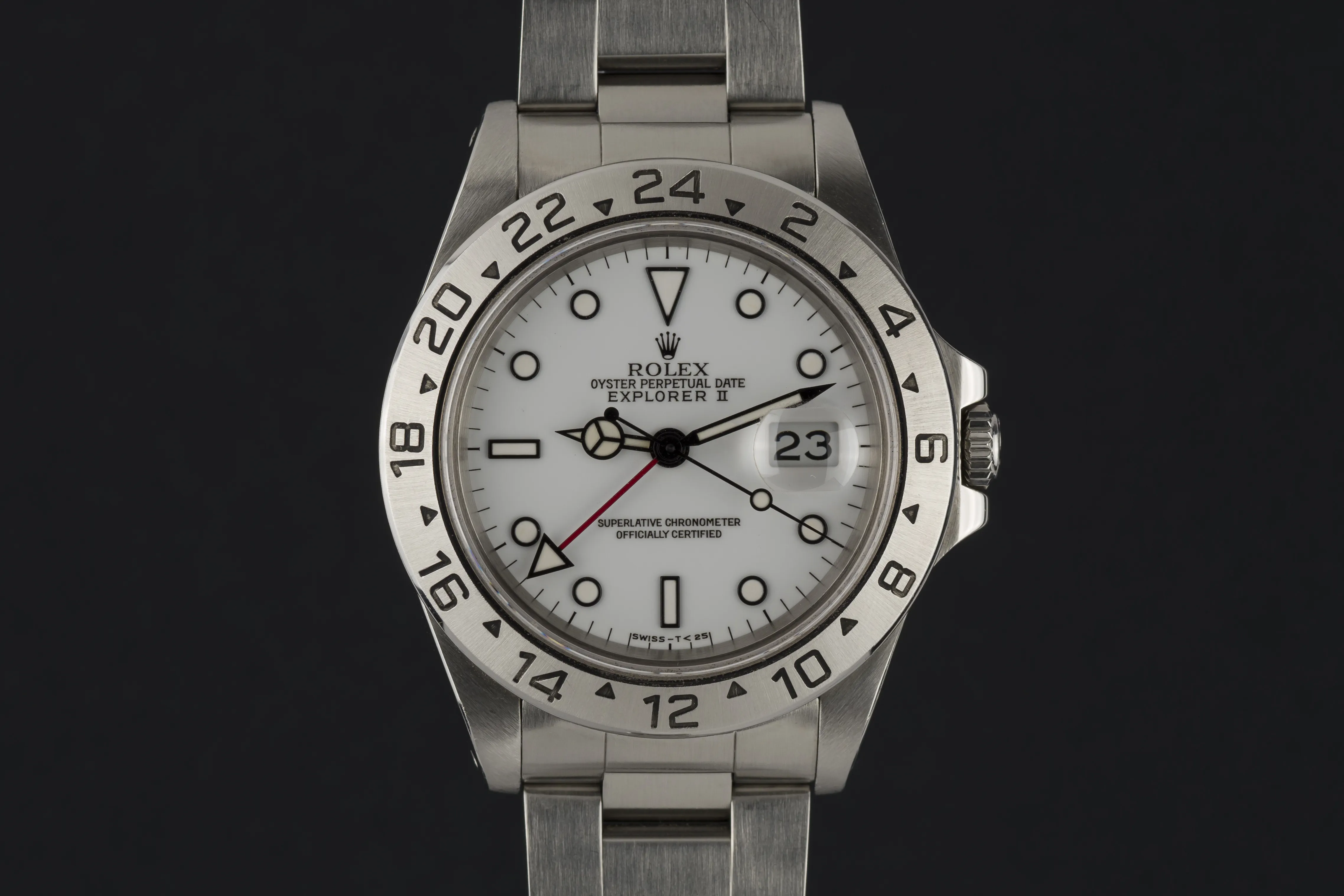 Rolex Explorer II 16570 40mm Stainless steel Porcelain