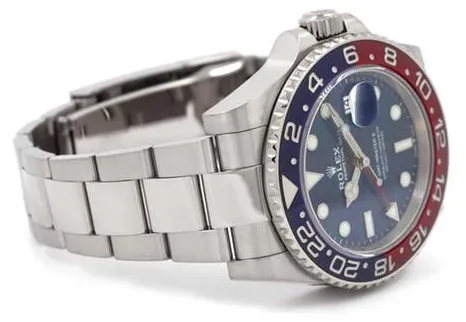 Rolex GMT-Master II 126719BLRO 40mm White gold Blue 10