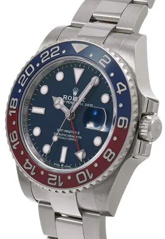 Rolex GMT-Master II 126719BLRO 40mm White gold Blue 1