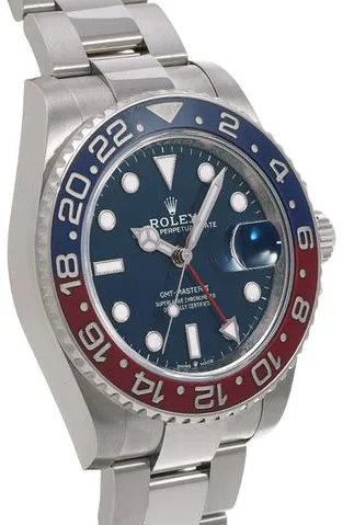 Rolex GMT-Master II 126719BLRO 40mm White gold Blue 2