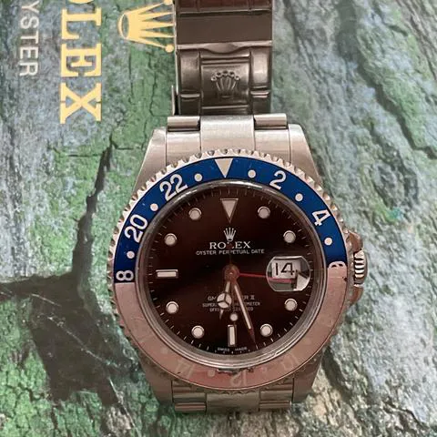 Rolex GMT-Master II 16710 40mm Stainless steel Black 2