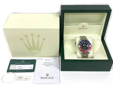 Rolex GMT-Master II 16710 40mm Stainless steel Black 6