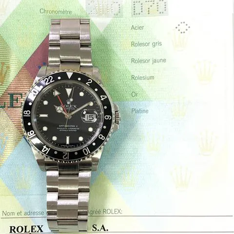 Rolex GMT-Master II 16710 40mm Stainless steel Black