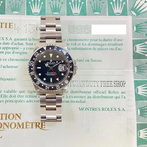 Rolex GMT-Master II 16710 40mm Stainless steel Black 6