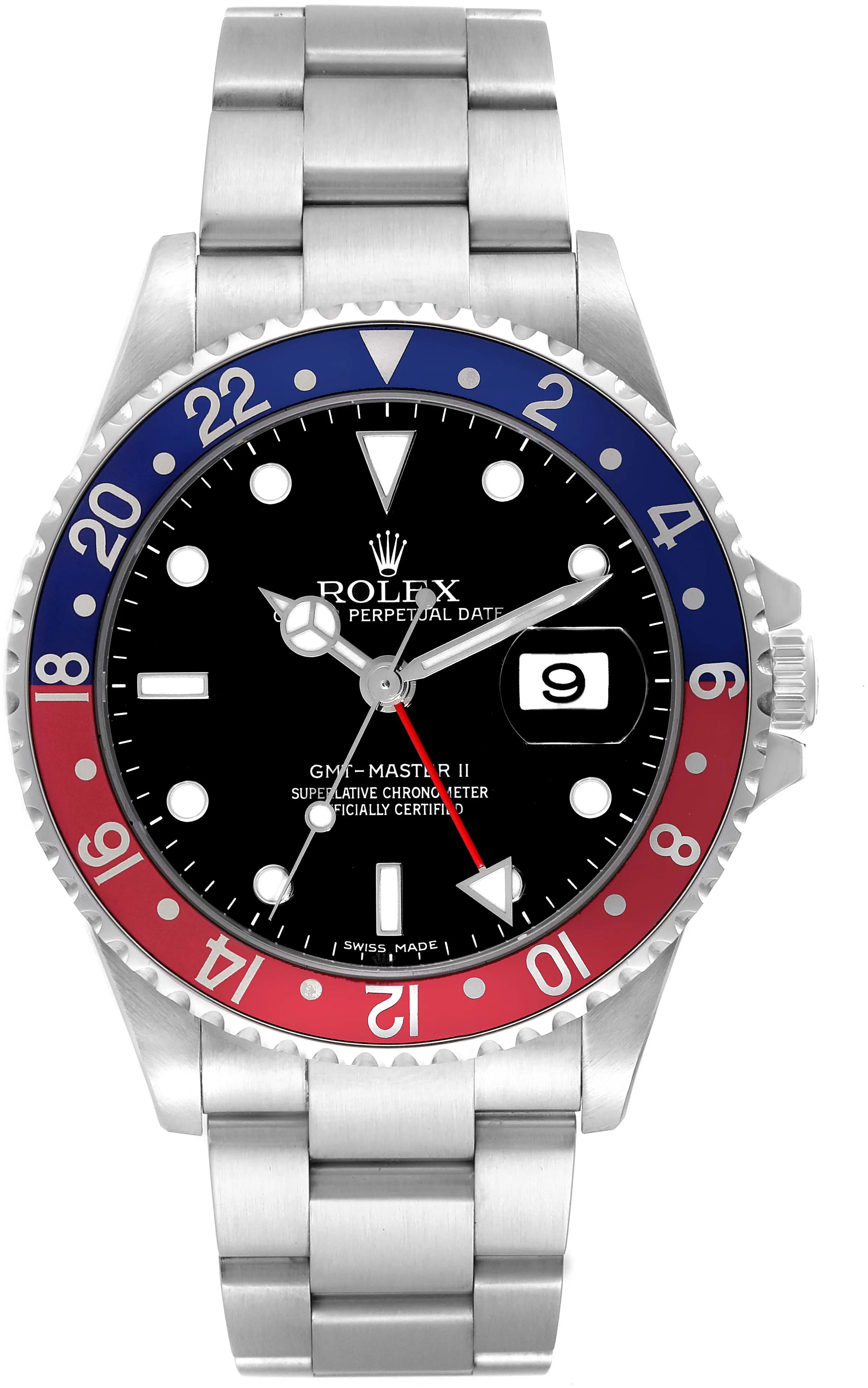 Rolex GMT-Master II 16710 40mm Stainless steel Black