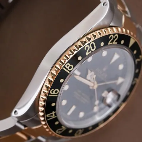 Rolex GMT-Master II 16713 40mm Yellow gold and Stainless steel Black 4