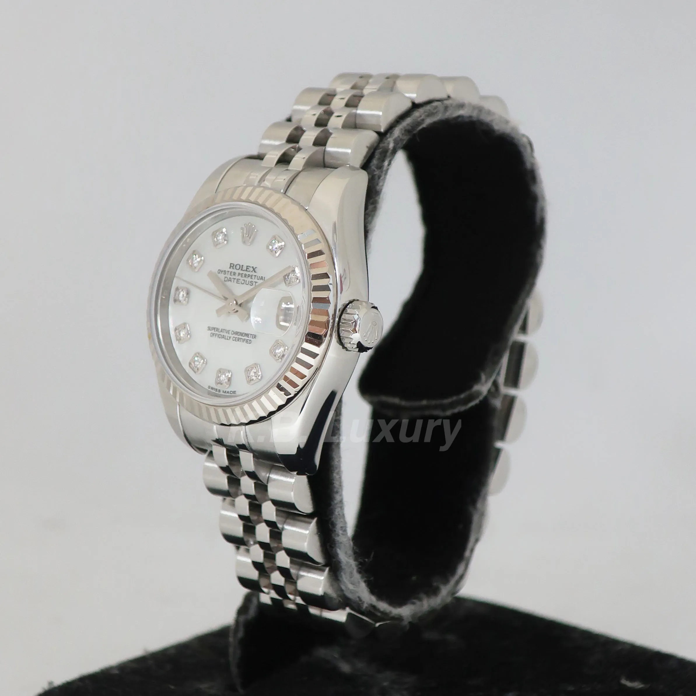 Rolex Lady-Datejust 179174 26mm White gold and Stainless steel and 18k white gold 1