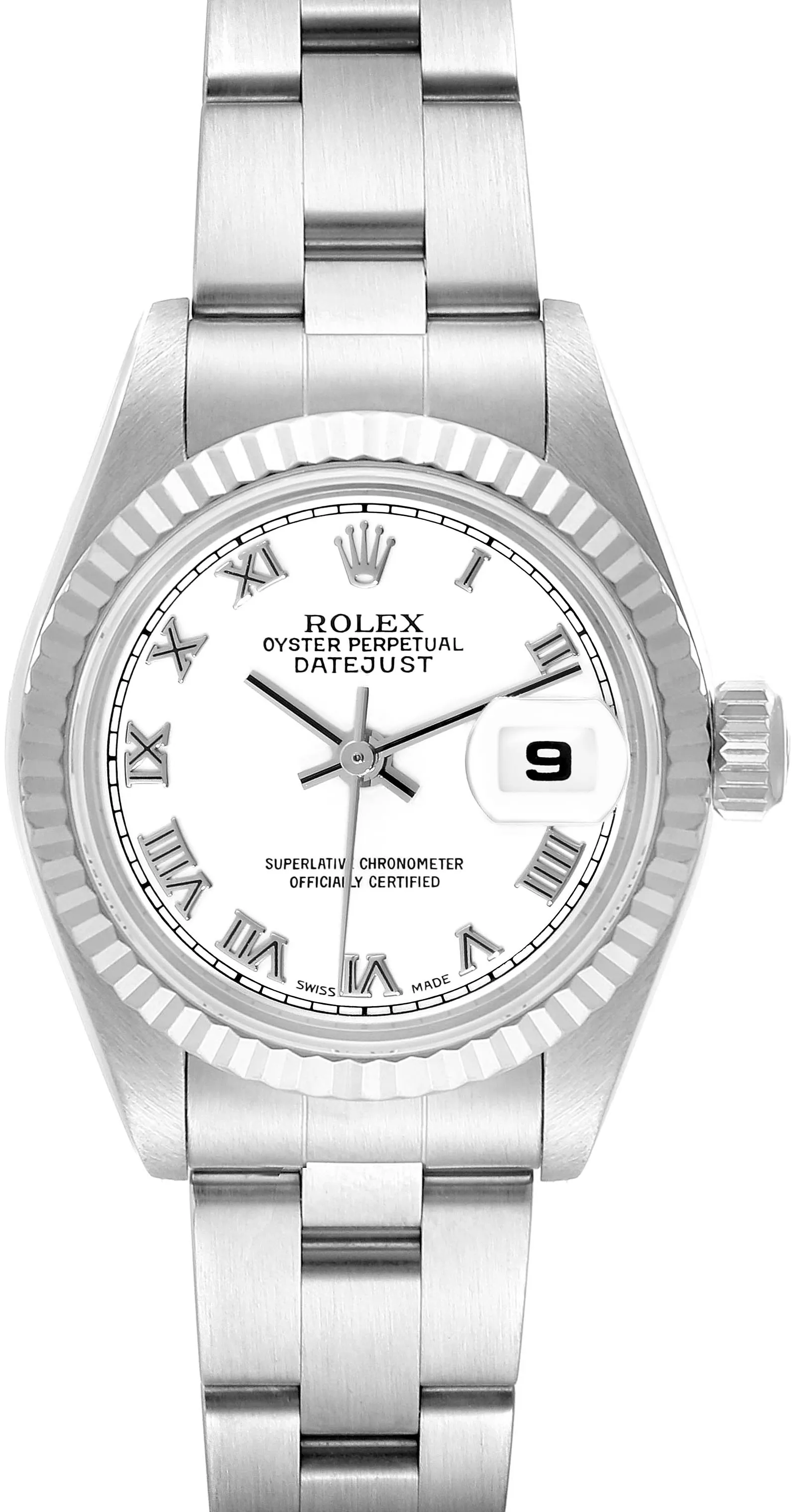 Rolex Lady-Datejust 79174 26mm Stainless steel White 1