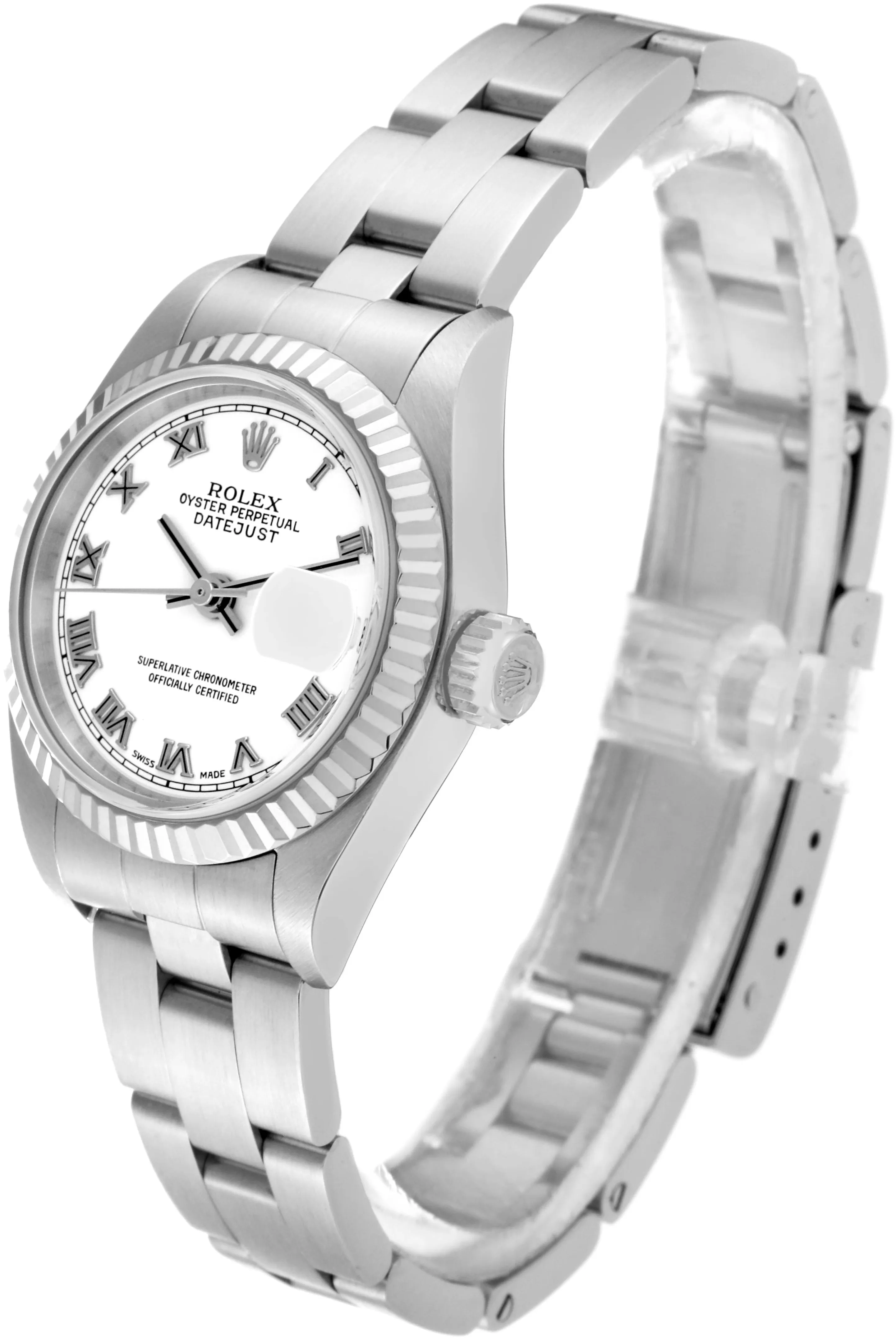 Rolex Lady-Datejust 79174 26mm Stainless steel White 4