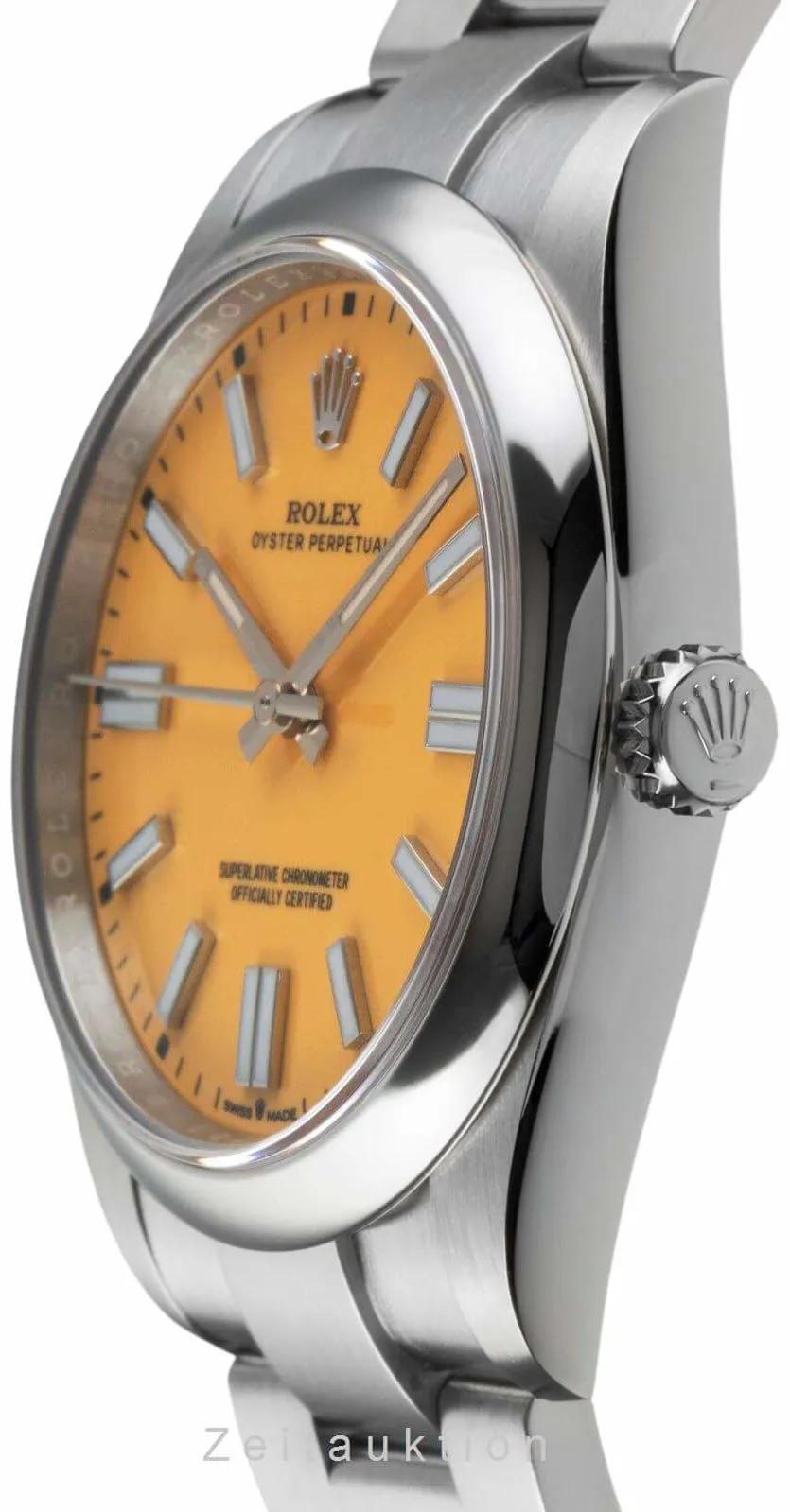 Rolex Oyster Perpetual 41 124300 41mm Stainless steel Yellow 5