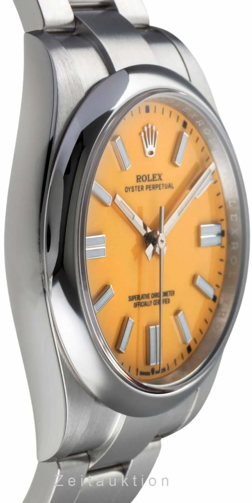 Rolex Oyster Perpetual 41 124300 41mm Stainless steel Yellow 6