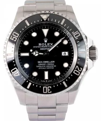 Rolex Sea-Dweller Deepsea 126660 44mm Stainless steel Black