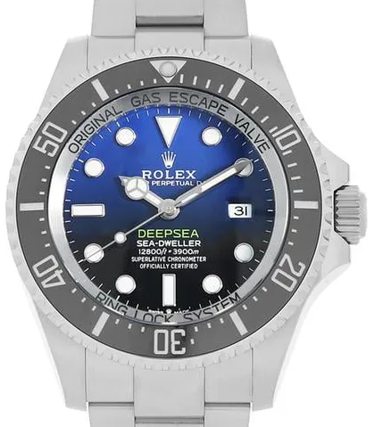 Rolex Sea-Dweller Deepsea 126660 44mm Stainless steel Blue