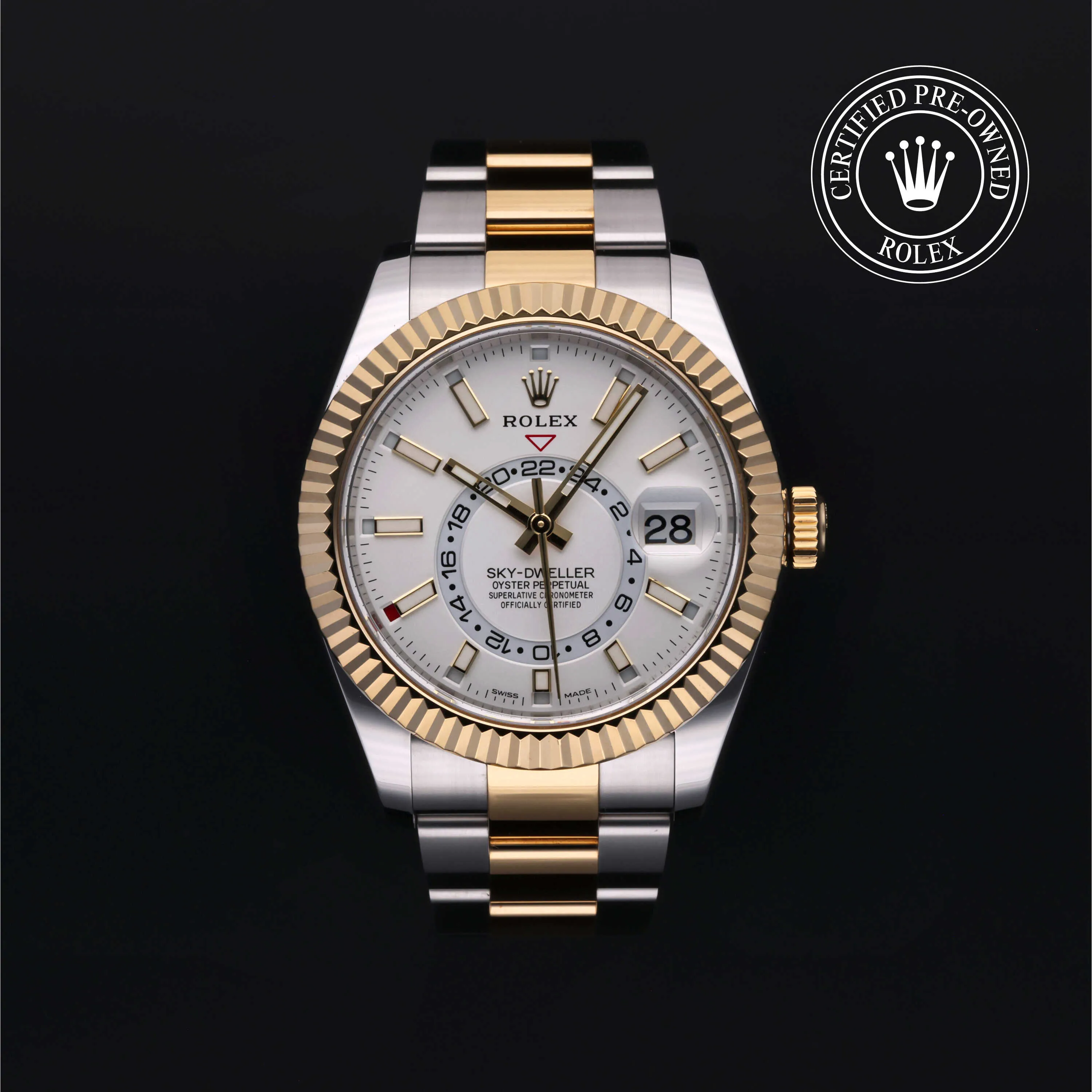 Rolex Sky-Dweller 326933-0009 42mm Rose gold Intense white