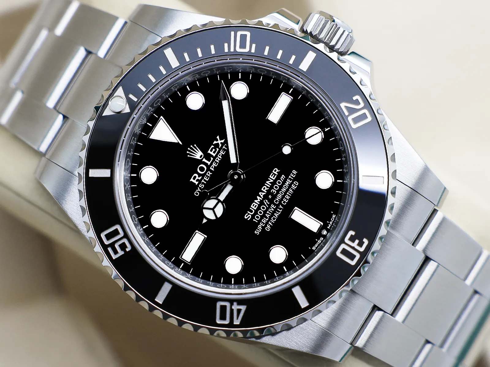 Rolex Submariner 124060 41mm Black