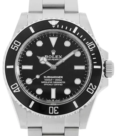 Rolex Submariner 124060 41mm Stainless steel Black