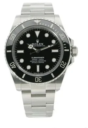 Rolex Submariner 124060 41mm Stainless steel Black