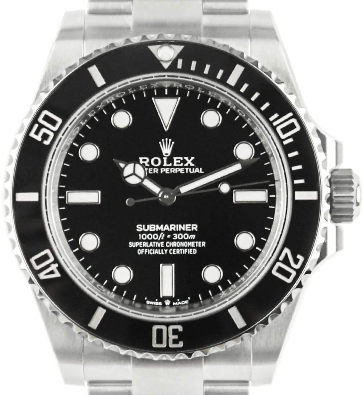 Rolex Submariner 124060 41mm Stainless steel Black