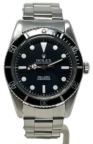 Rolex Submariner 5508 37mm Stainless steel Black