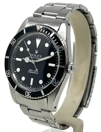 Rolex Submariner 5508 37mm Stainless steel Black 2