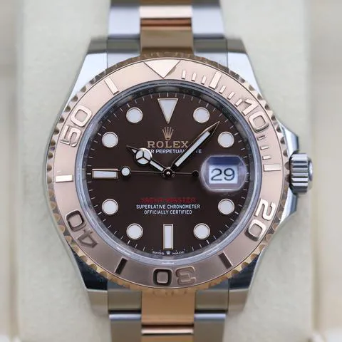 Rolex Yacht-Master 40 126621 40mm Yellow gold and Stainless steel Brown