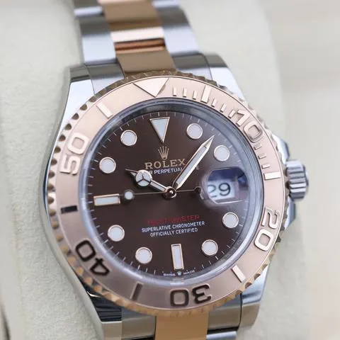 Rolex Yacht-Master 40 126621 40mm Yellow gold and Stainless steel Brown 1