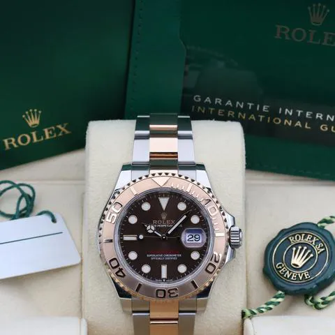 Rolex Yacht-Master 40 126621 40mm Yellow gold and Stainless steel Brown 2