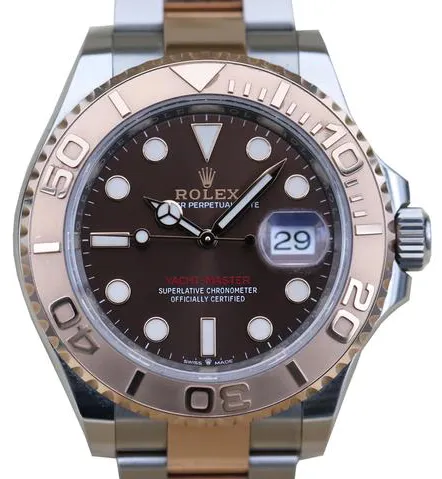 Rolex Yacht-Master 40 126621 40mm Yellow gold and Stainless steel Brown 8