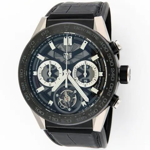 TAG Heuer Carrera CAR5A8Y.FC6377 45mm Titanium Black