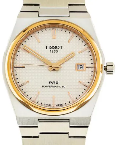 Tissot PRX Powermatic 80 T1374072103100 40mm Stainless steel Silver