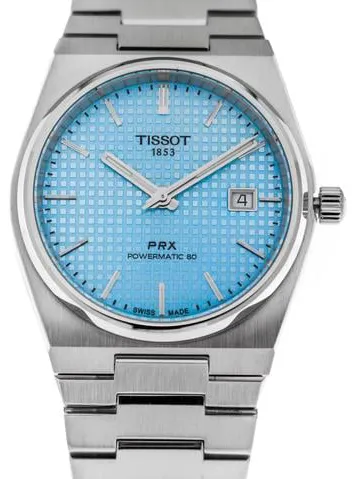 Tissot PRX T137.407.11.351.00 40mm Stainless steel Ice blue