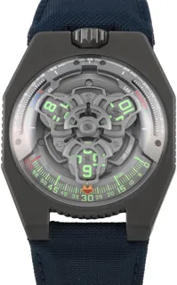 Urwerk UR-100 UR-100V Stainless Steel$Titanium Gray