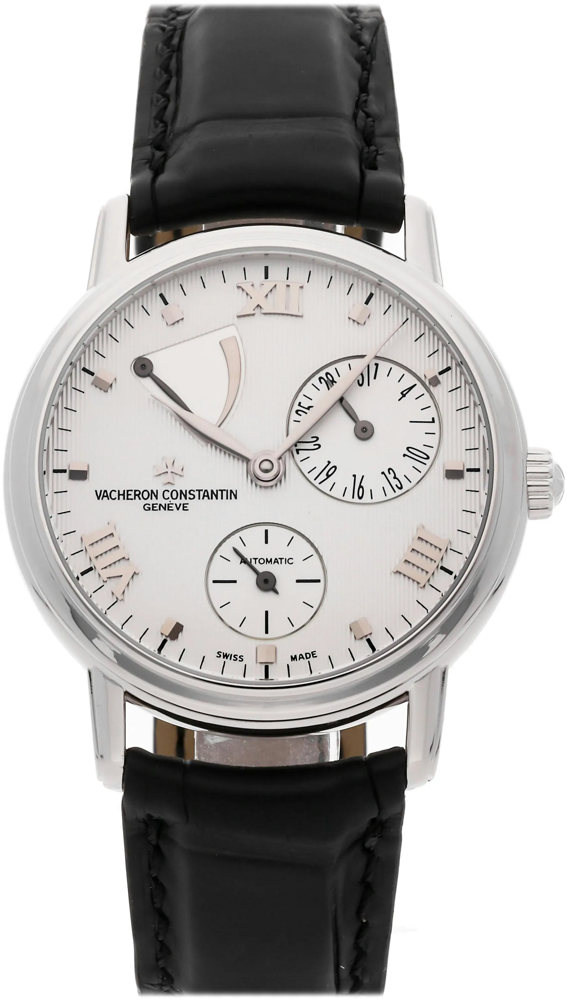 Vacheron Constantin Patrimony 47200/000G-9019 36mm White gold Silver