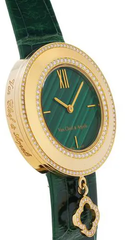 Van Cleef & Arpels VCARO8NR00 32mm Yellow gold Green 2