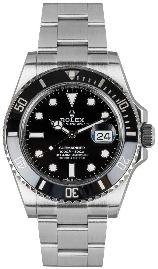 Rolex Submariner 126610LN 41mm Stainless steel Black