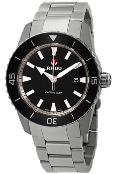 Rado Captain Cook R32501153 45mm Stainless steel Black