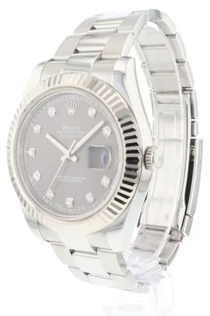 Rolex Datejust II 116334 41mm Yellow gold and Stainless steel Gray 1