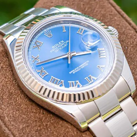 Rolex Datejust II 116334 41mm Stainless steel Blue 5