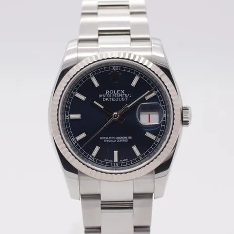 Rolex Datejust 36 116234 36mm Stainless steel Blue 2