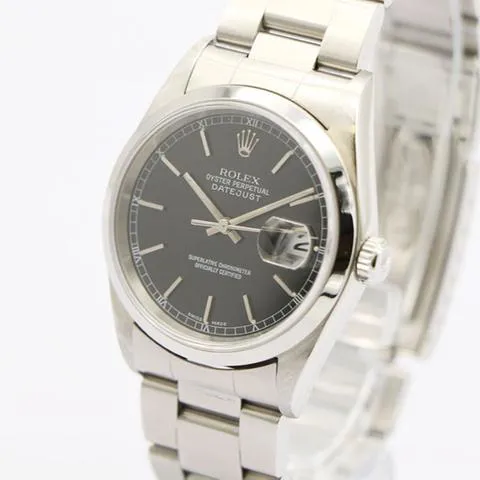 Rolex Datejust 36 16200 36mm Stainless steel Black 1