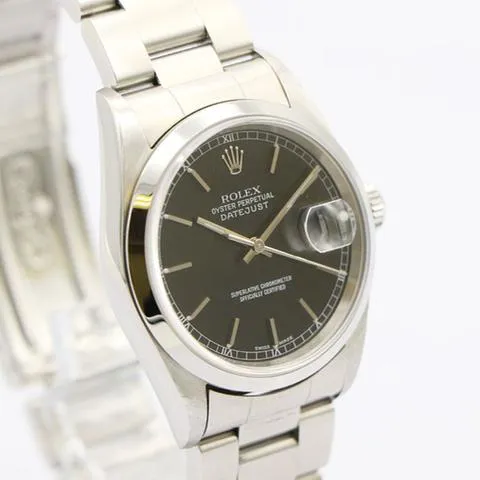 Rolex Datejust 36 16200 36mm Stainless steel Black 2