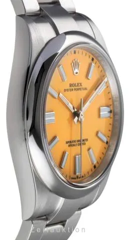 Rolex Oyster Perpetual 41 124300 41mm Stainless steel Yellow 4