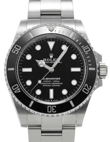 Rolex Submariner 124060 41mm Stainless steel Black