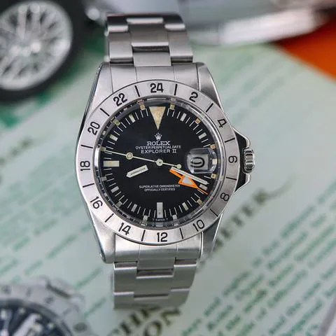 Rolex Explorer II 1655 40mm Stainless steel Black 2