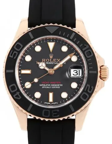 Rolex Yacht-Master 37 268655 37mm Rose gold Black