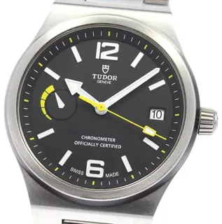 Tudor North Flag 9121/0 40mm Stainless steel Black