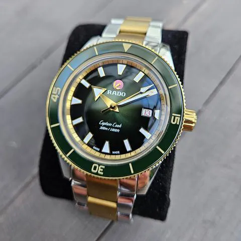 Rado Captain Cook R32138303 42mm Stainless steel Green