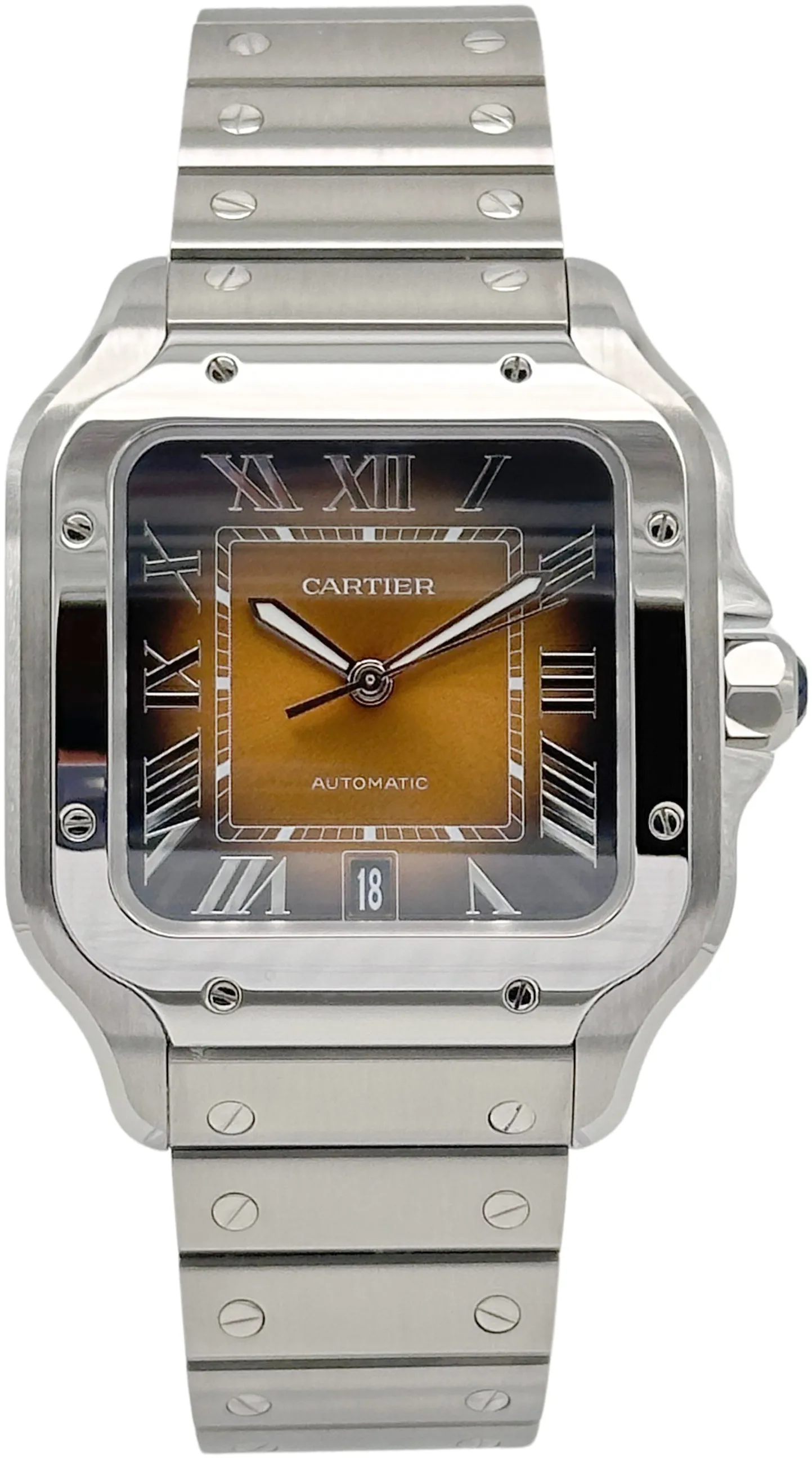 Cartier Santos de Cartier WSSA0064 Stainless steel Brown