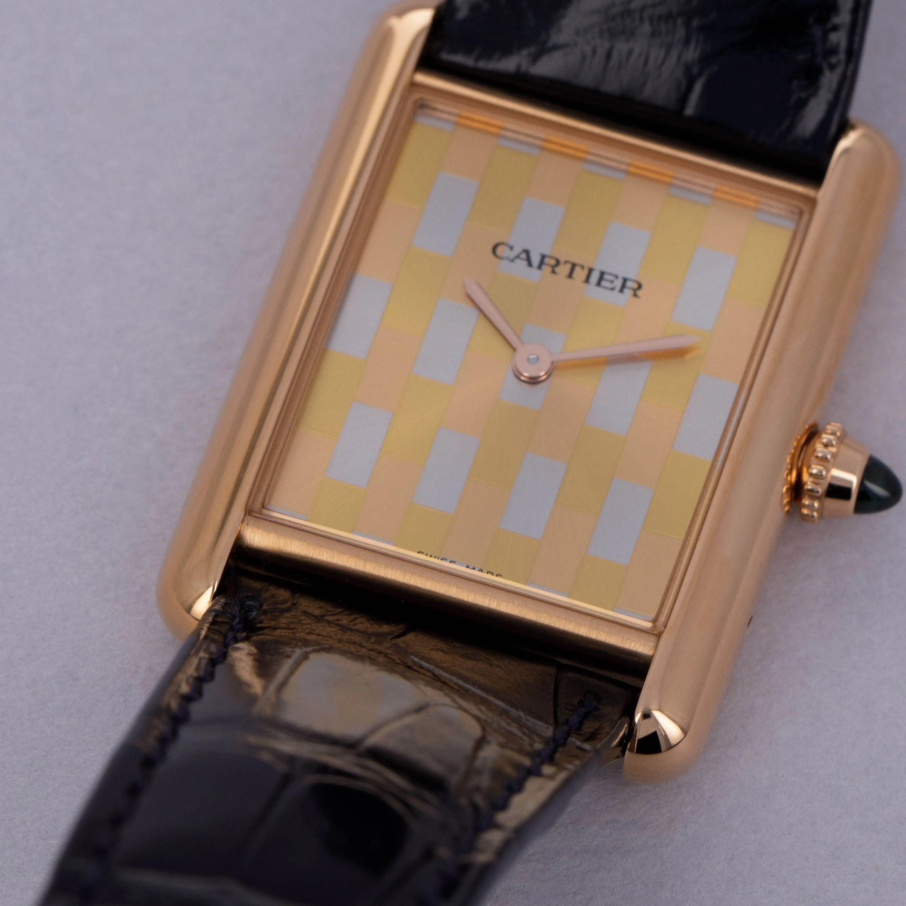 Cartier Tank Louis WGTA0176 33.5mm 18k yellow gold Yellow gold and Rose gold and White gold 2